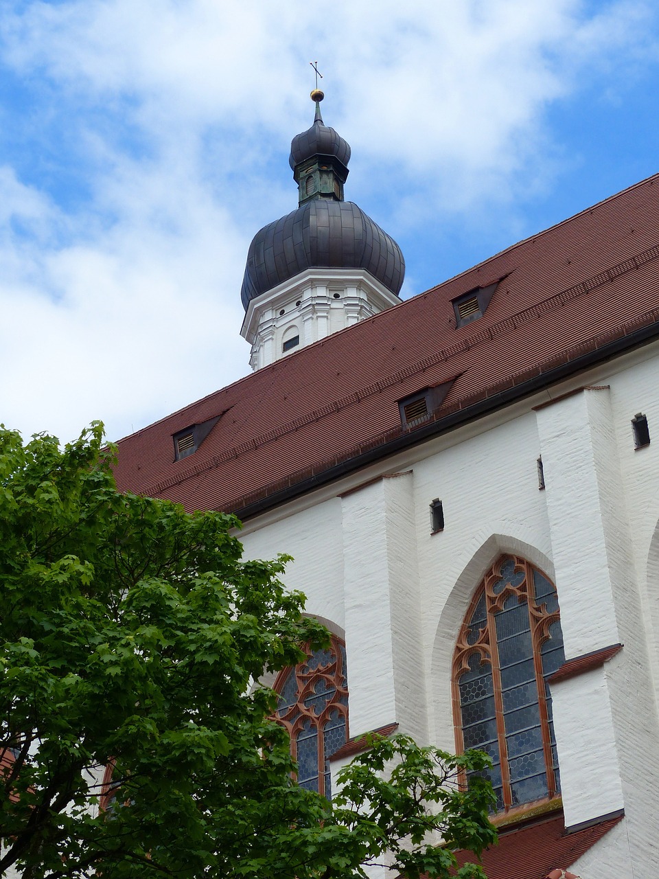 landsberg am lech lech parish church free photo