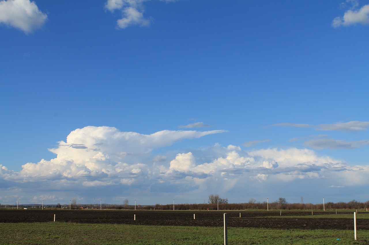 landscape clouds sky free photo