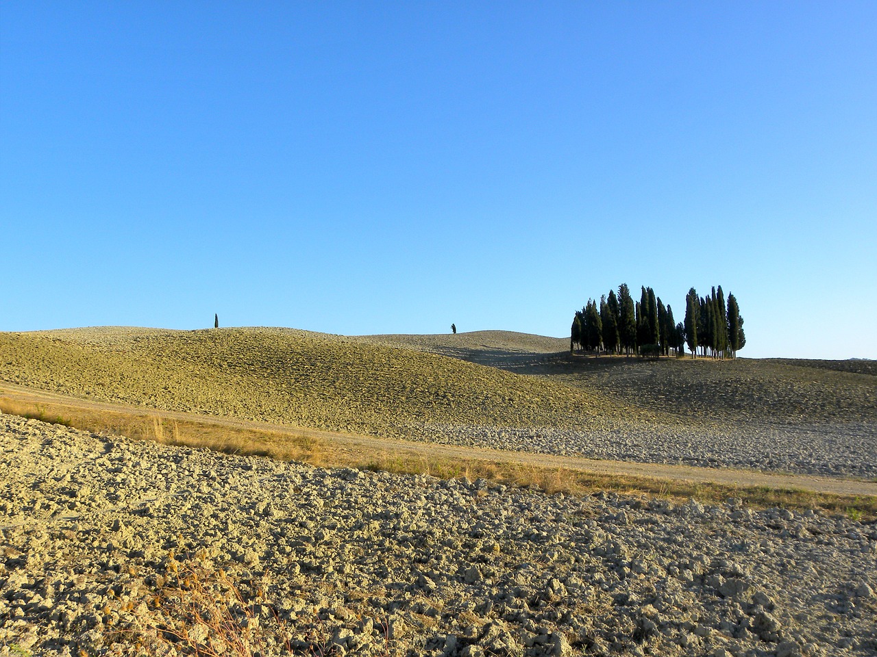 landscape tuscany italy free photo