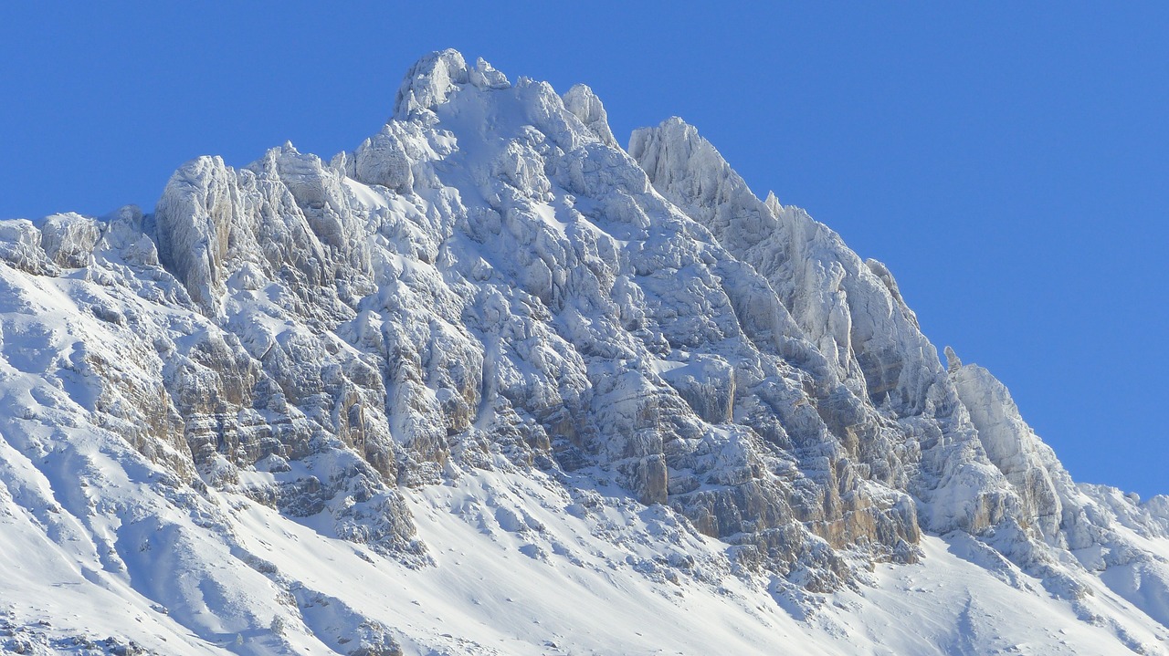 landscape mountain winter free photo