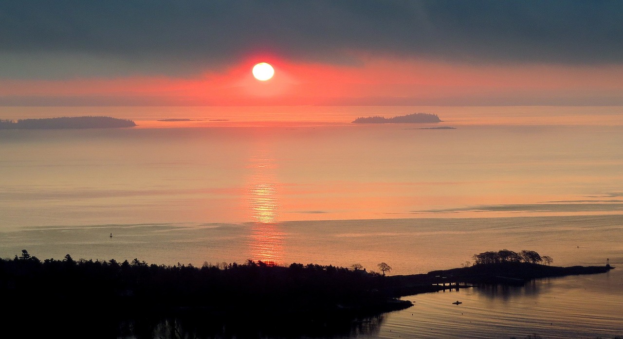 landscape sunrise sky free photo