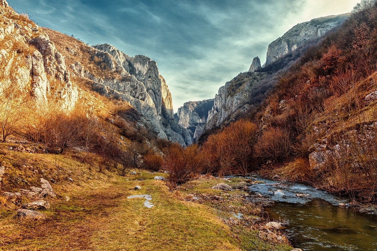 landscape mountains sky free photo