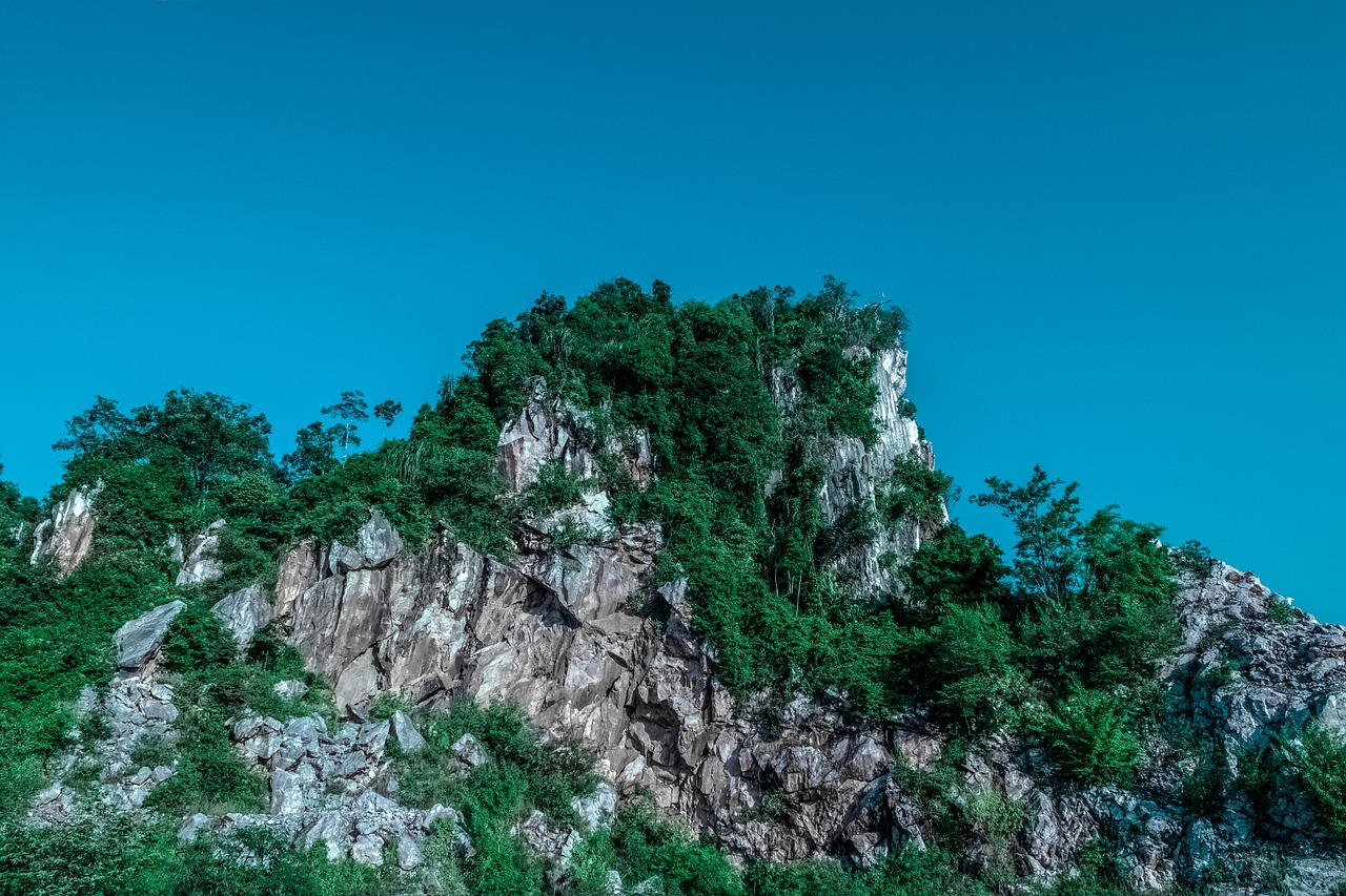 landscape mountains rocks free photo