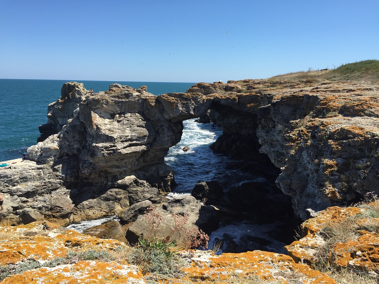 landscape black sea coast free photo