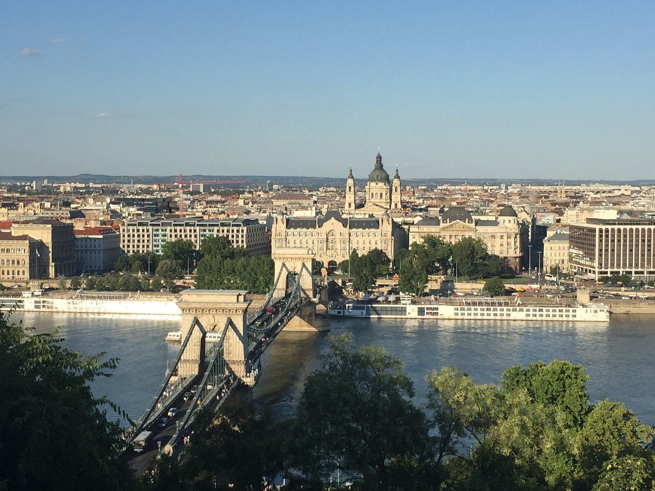 budapest vista danube free photo