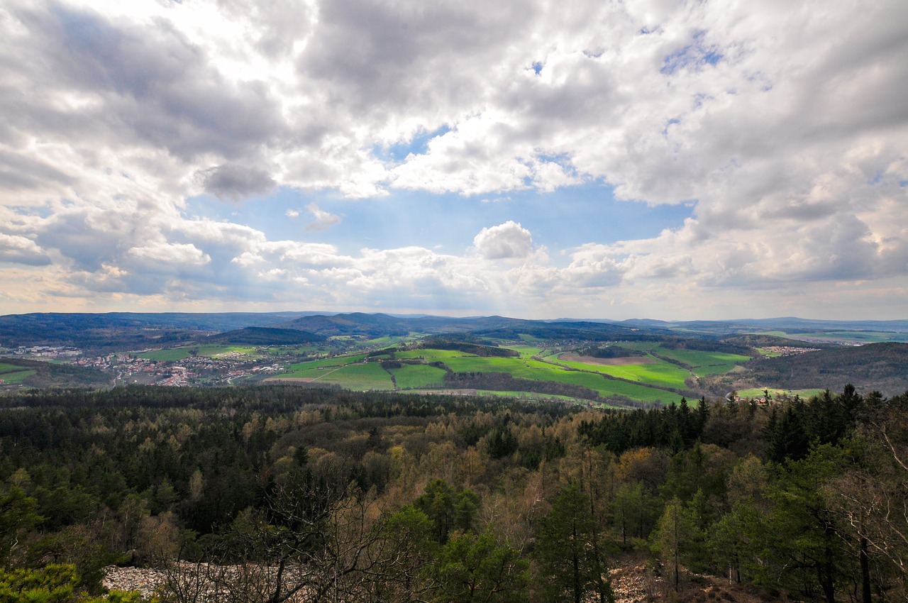 landscape clouds horizon free photo