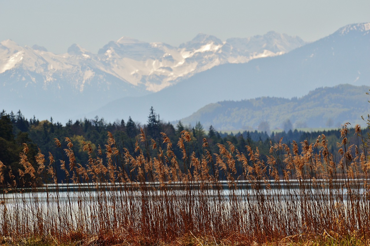 landscape easter lake iffeldorf free photo