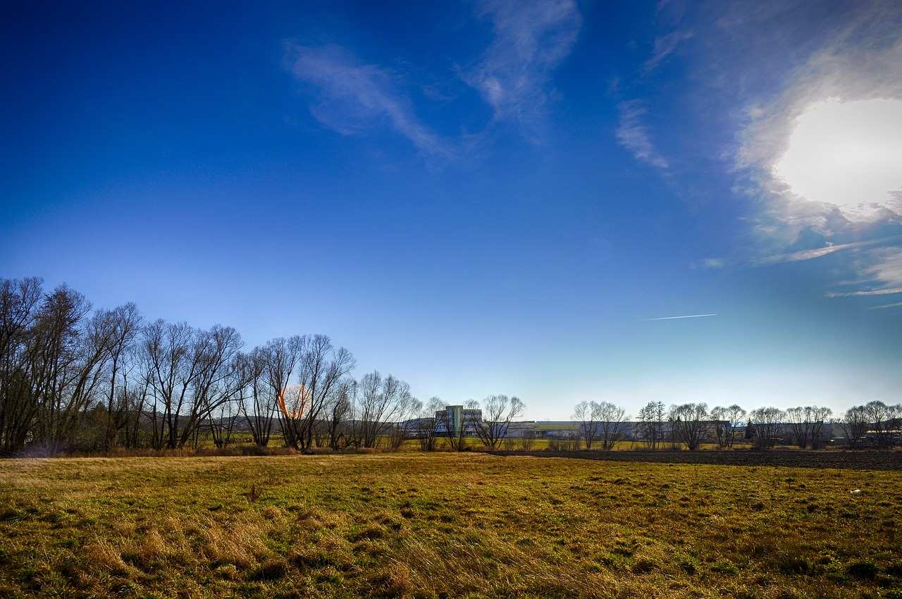 landscape field heaven free photo