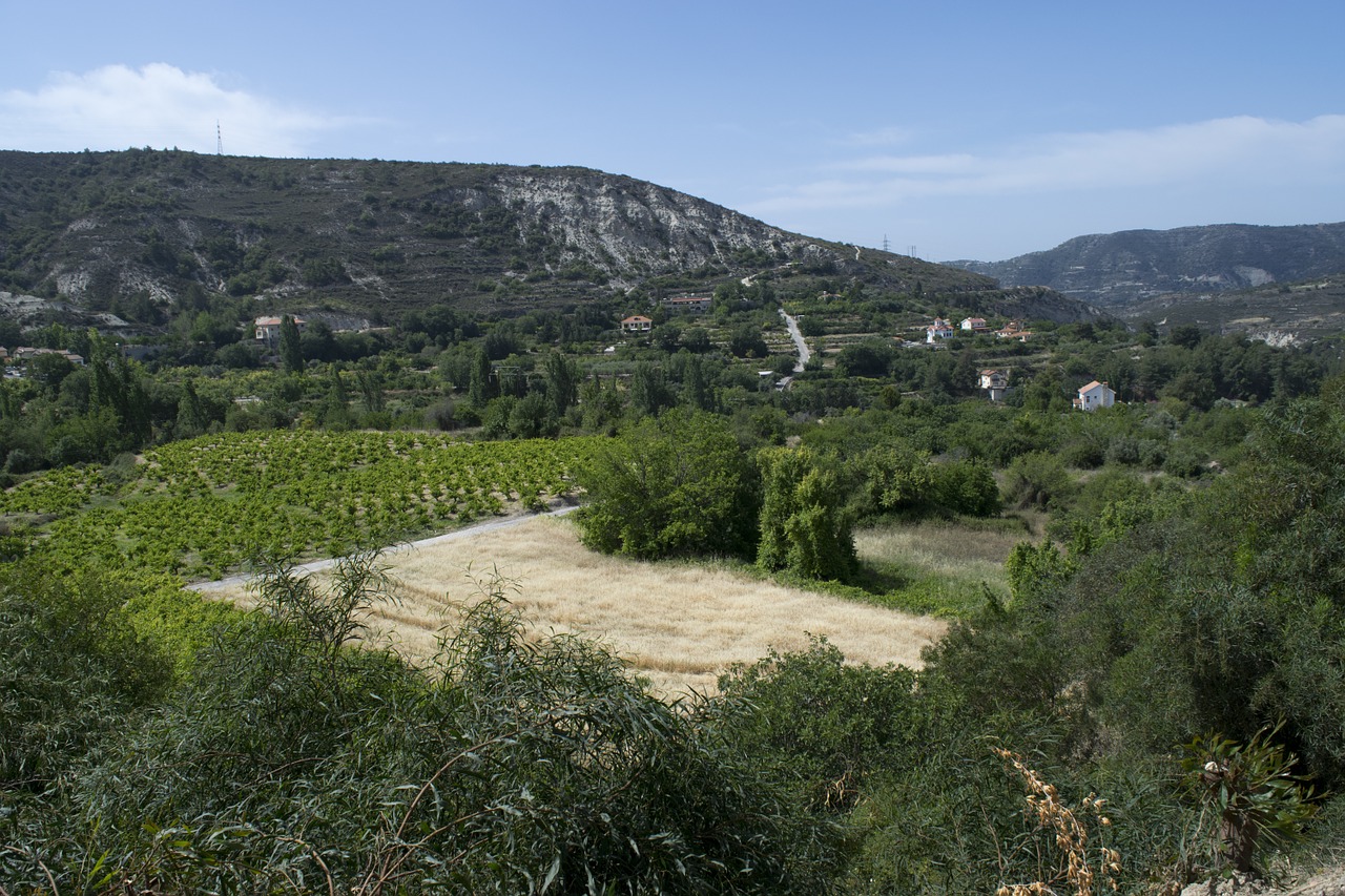 landscape greek cyprus free photo