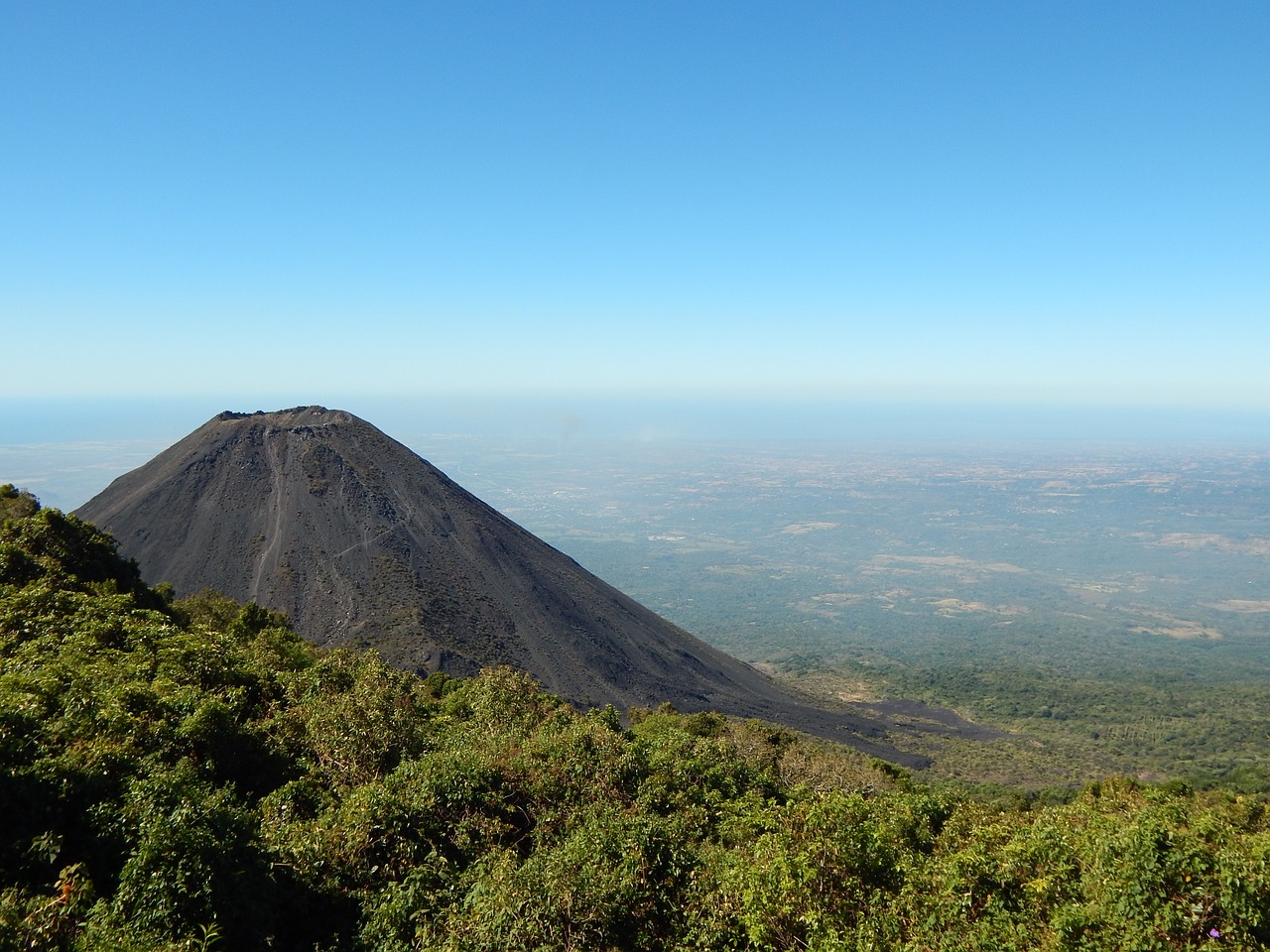landscape volcano santa ana free photo