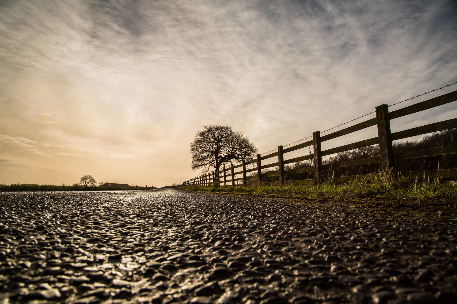 landscape nature sunset free photo