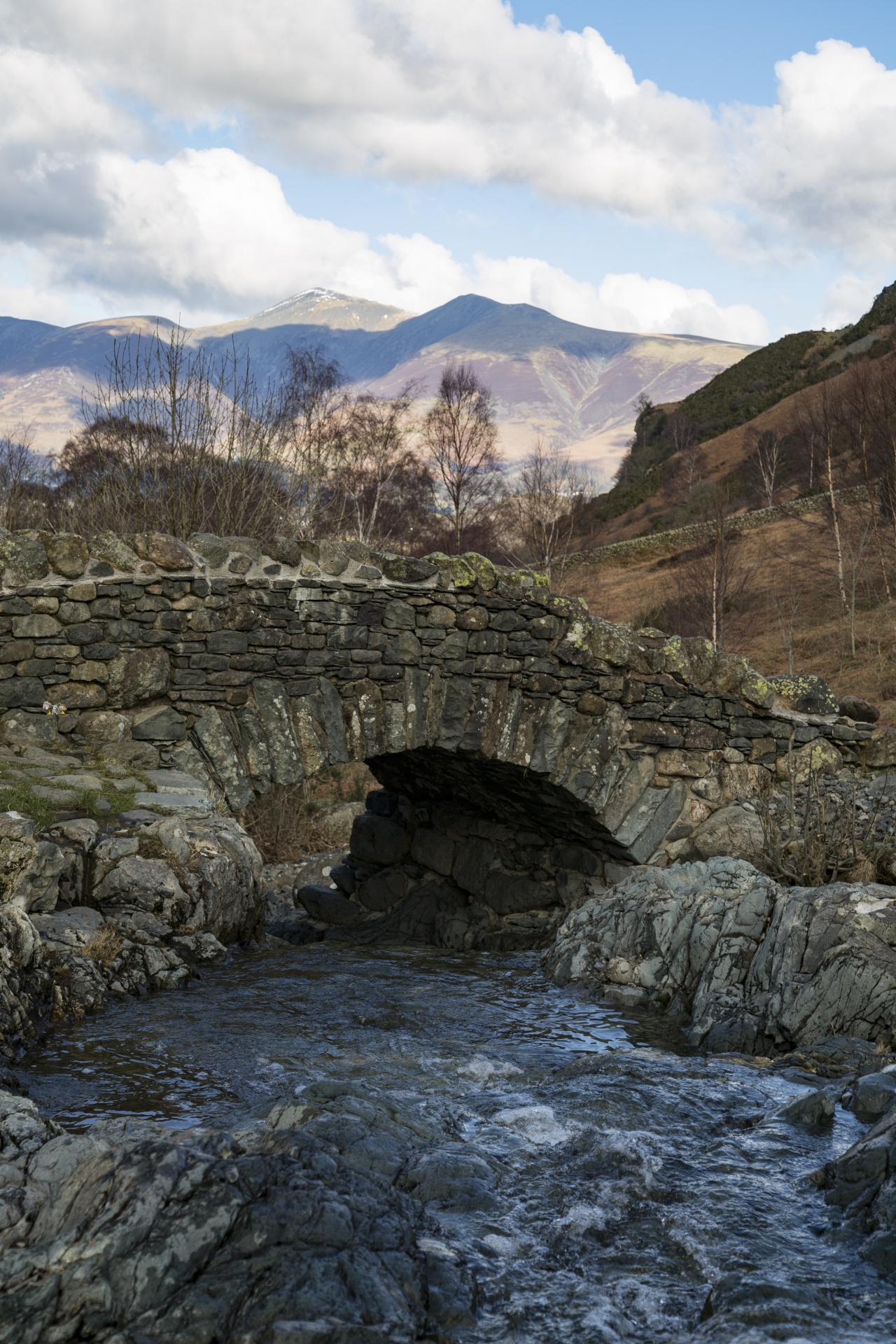 arch arched ashness bridge free photo