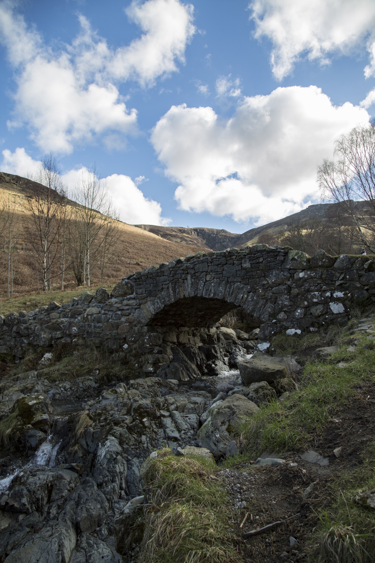 arch arched ashness bridge free photo