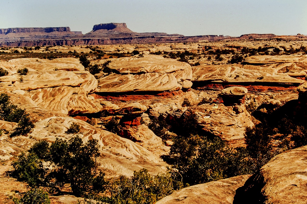 landscape canyon lands park free photo