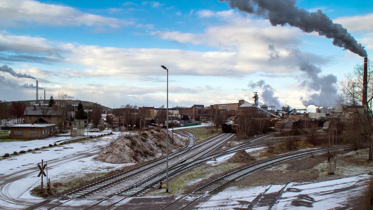 landscape industry industrial landscape free photo