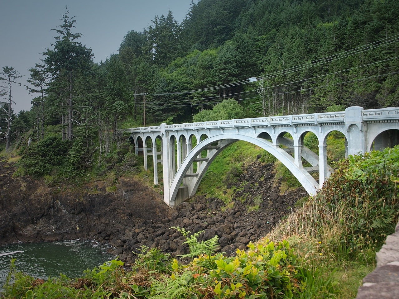 landscape west coast oregon free photo