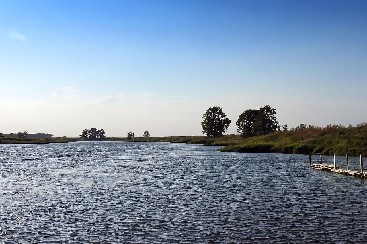 landscape elbe river free photo