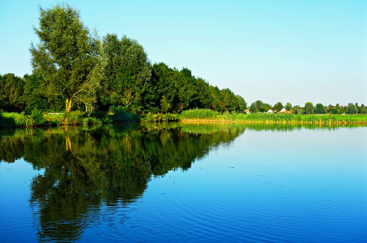 landscape holland water free photo