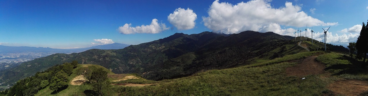 landscape mountains wind free photo