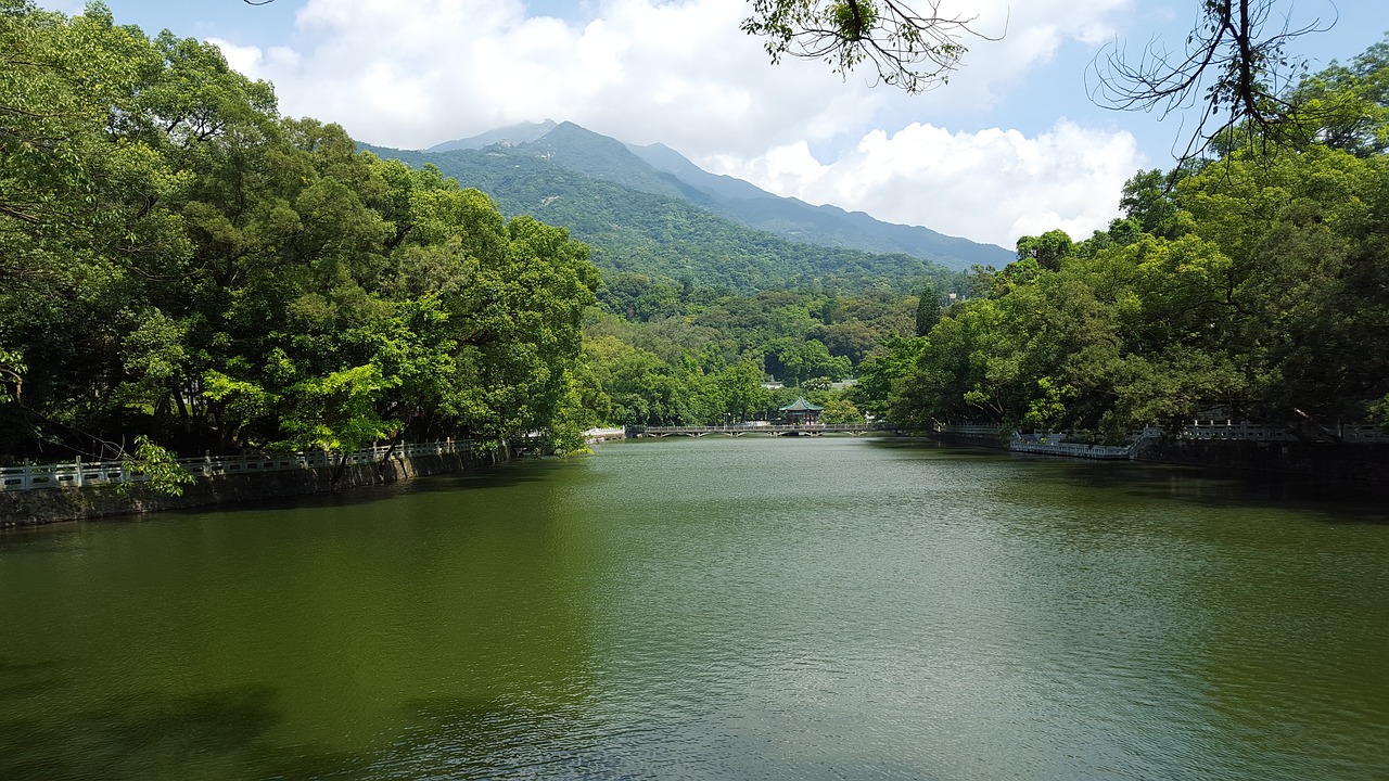 landscape luofushan the scenery free photo