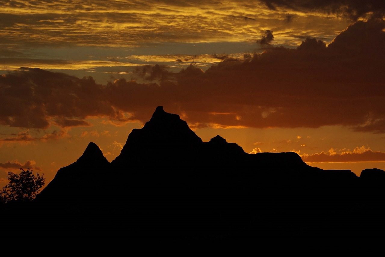 landscape sunset wilderness free photo