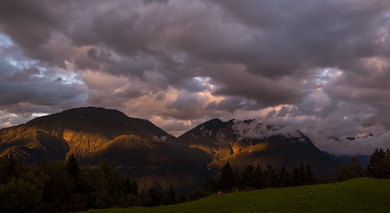 landscape mountains weather free photo