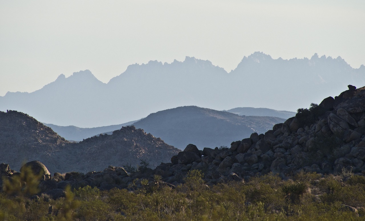 landscape coxcomb mountains desert free photo