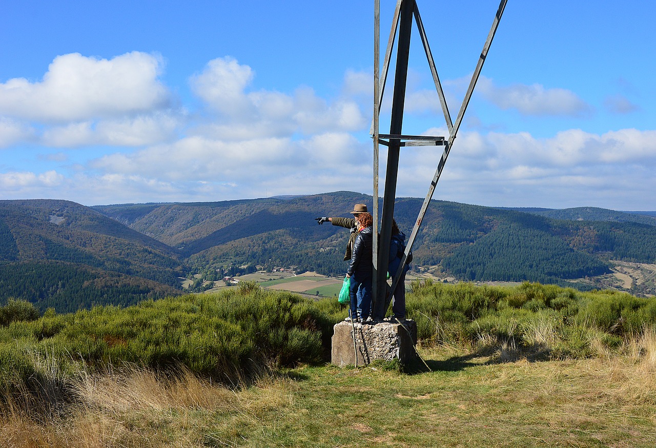 landscape horizon france free photo