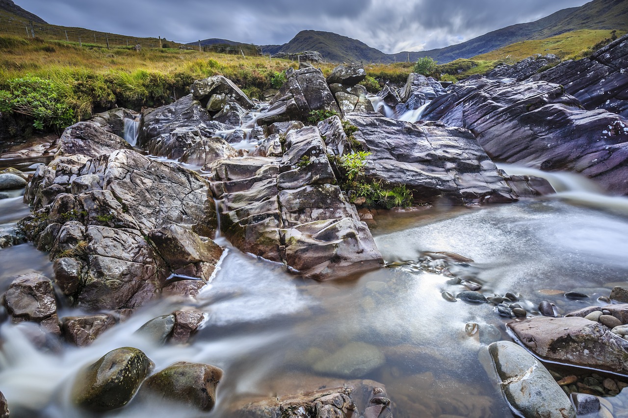 landscape river scenery free photo