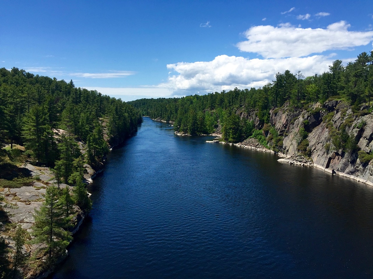 landscape nature river free photo