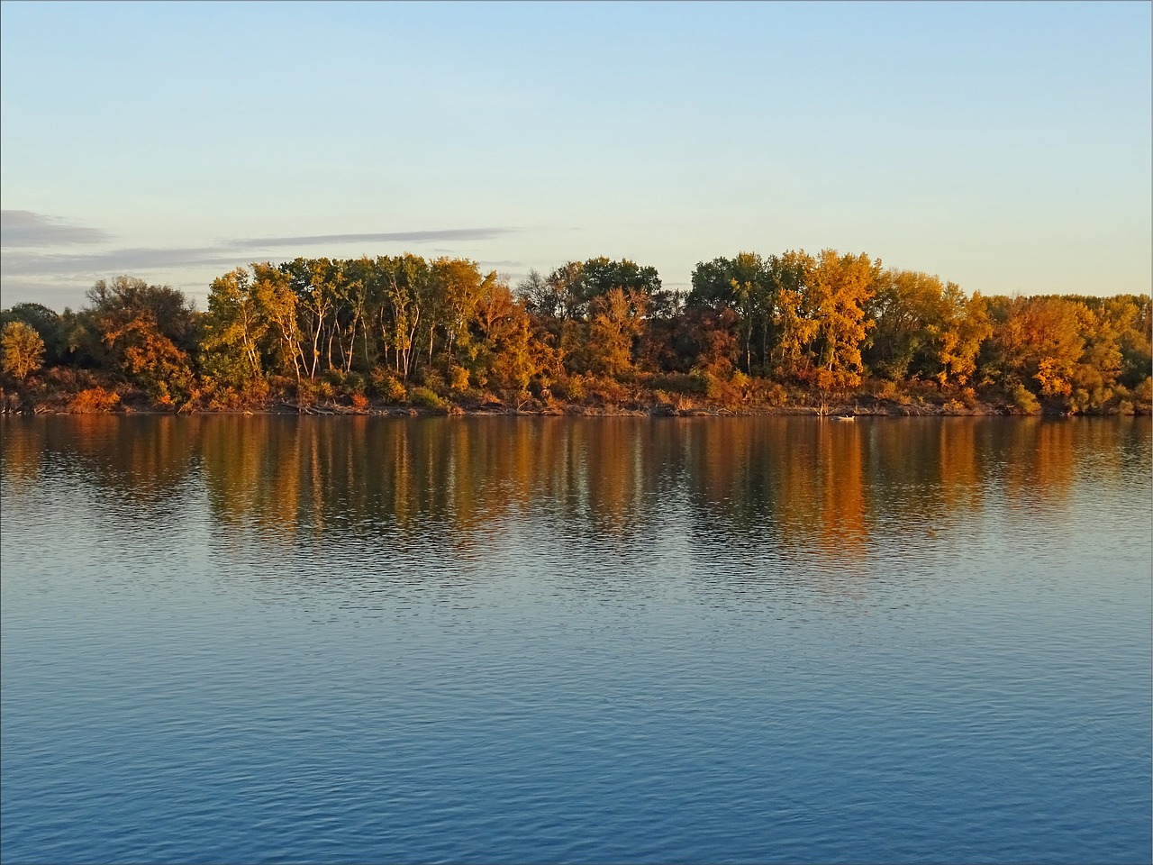 landscape water blue free photo