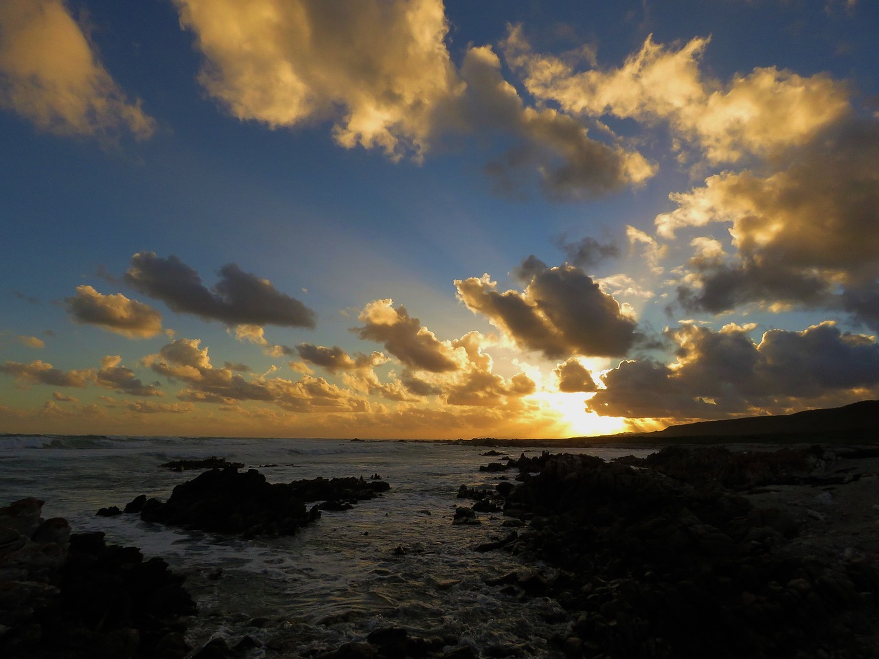 landscape sunset nature free photo