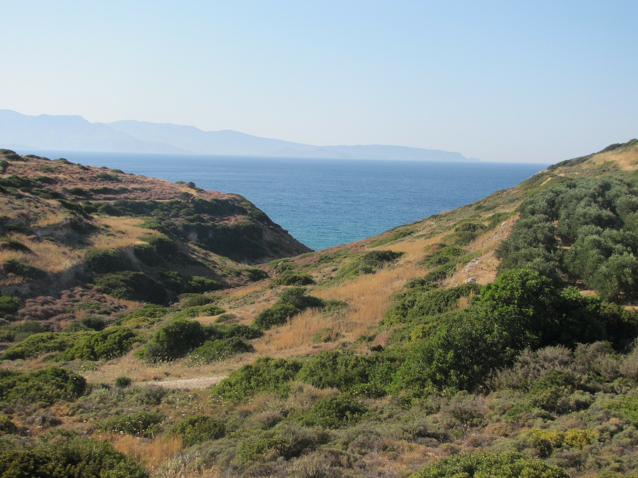 landscape view mediterranean free photo