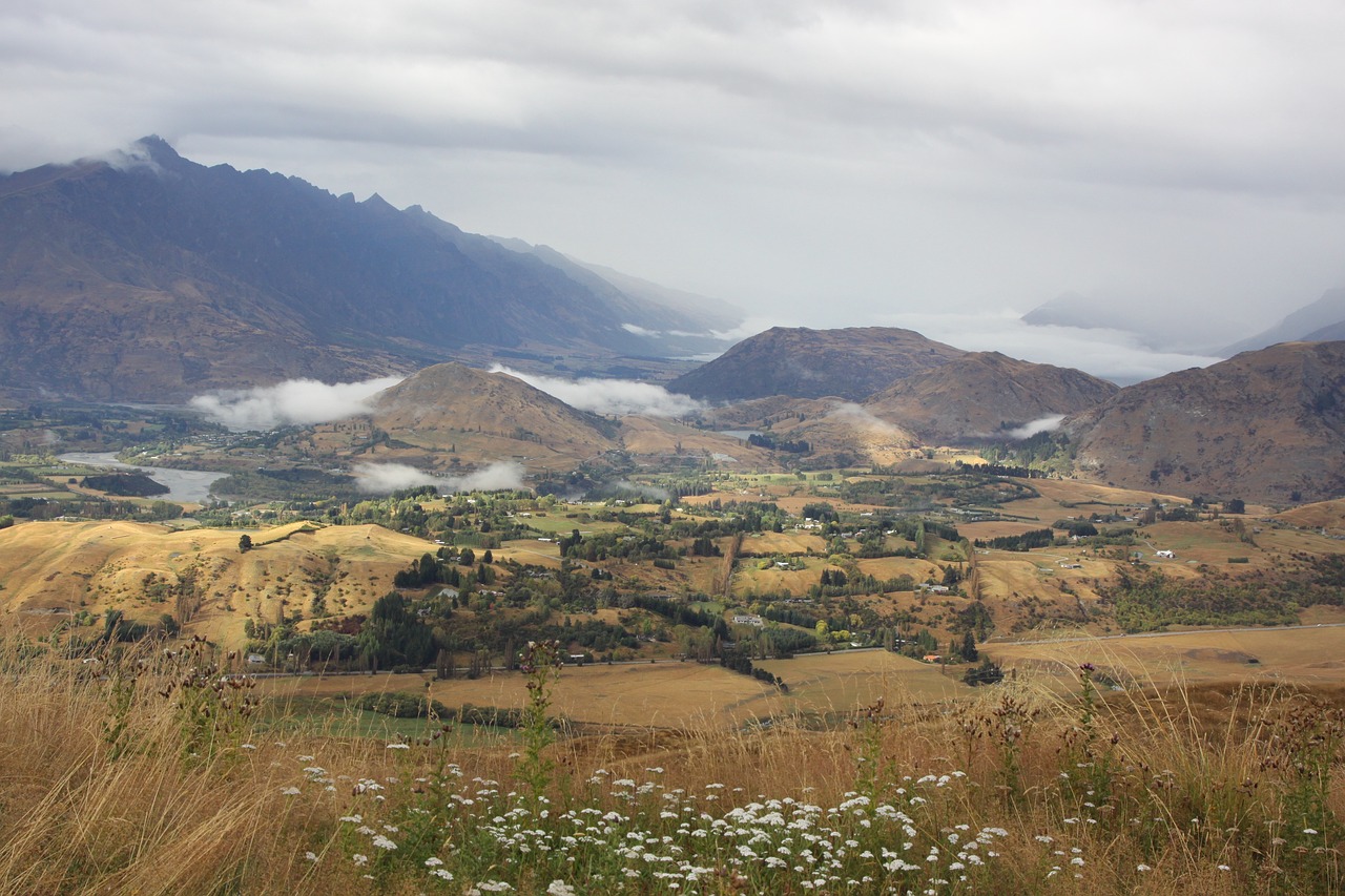 landscape queenstown new zealand free photo