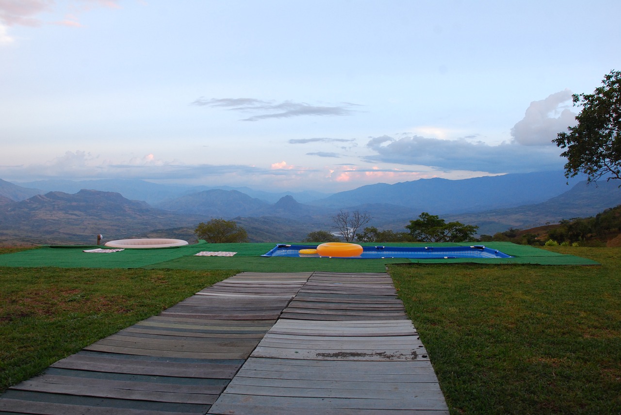 landscape mountains colombia free photo