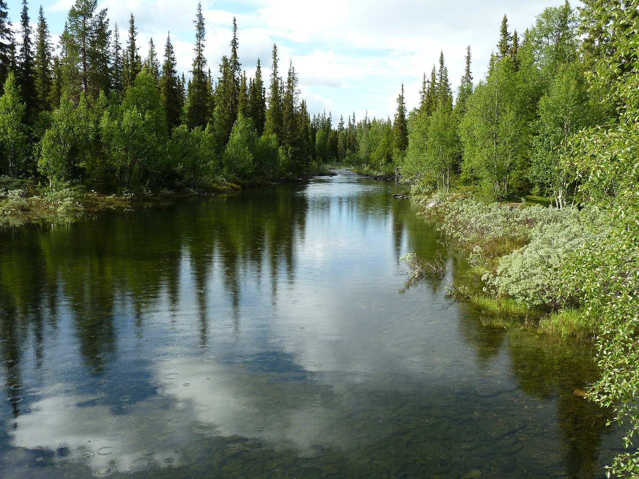 landscape nature river free photo