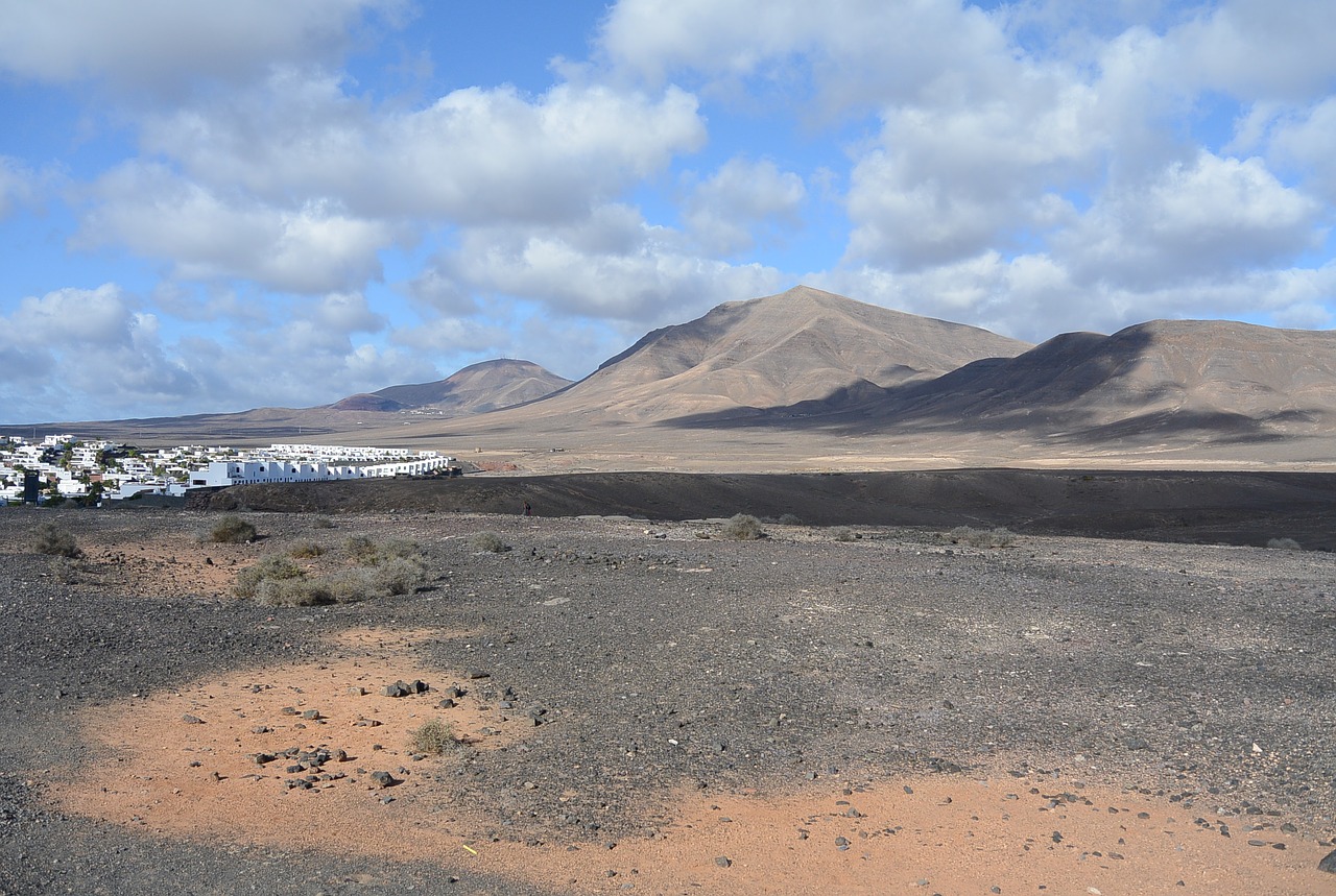 landscape canary islands lanzarote free photo