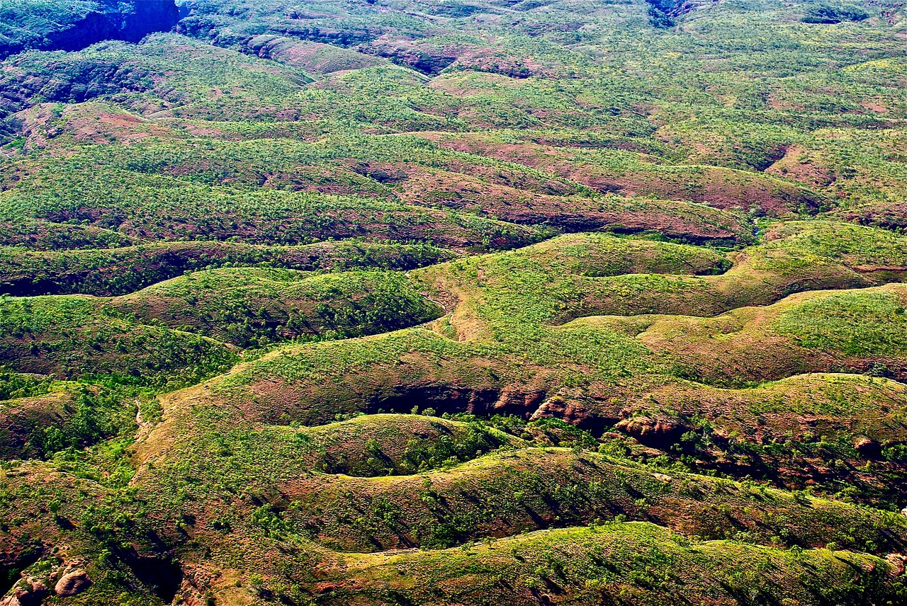 landscape hills wilderness free photo