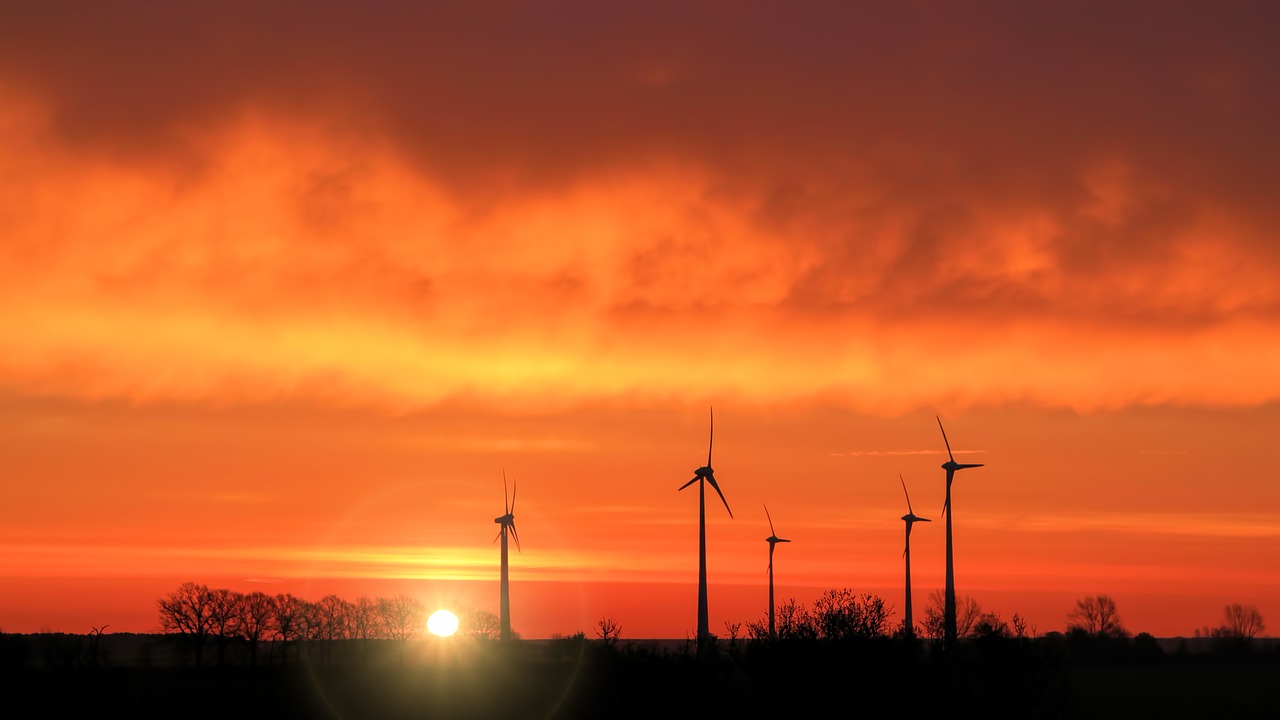 landscape sunrise twilight free photo