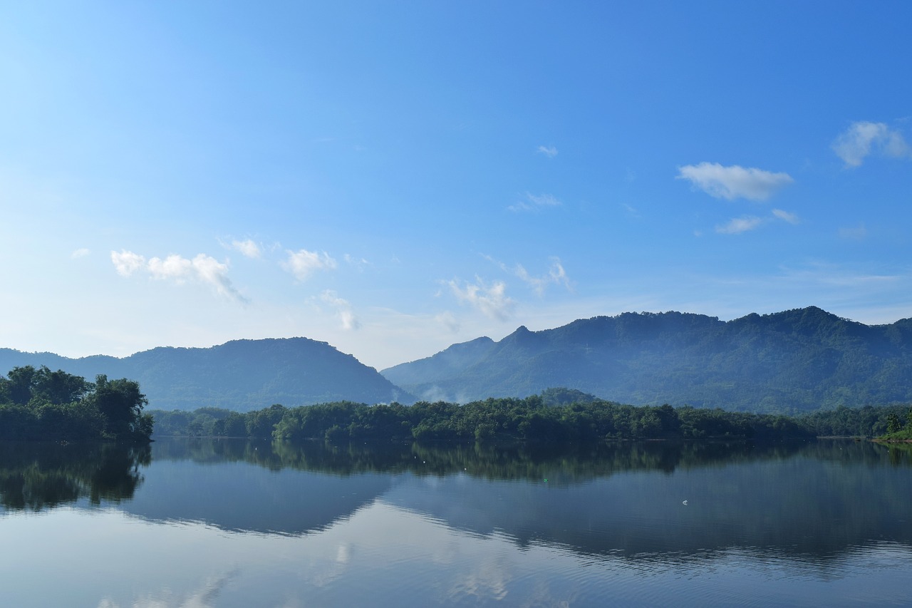 landscape lake sky free photo