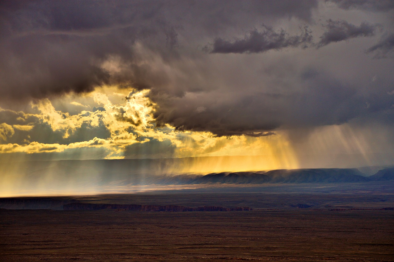 landscape clouds america free photo