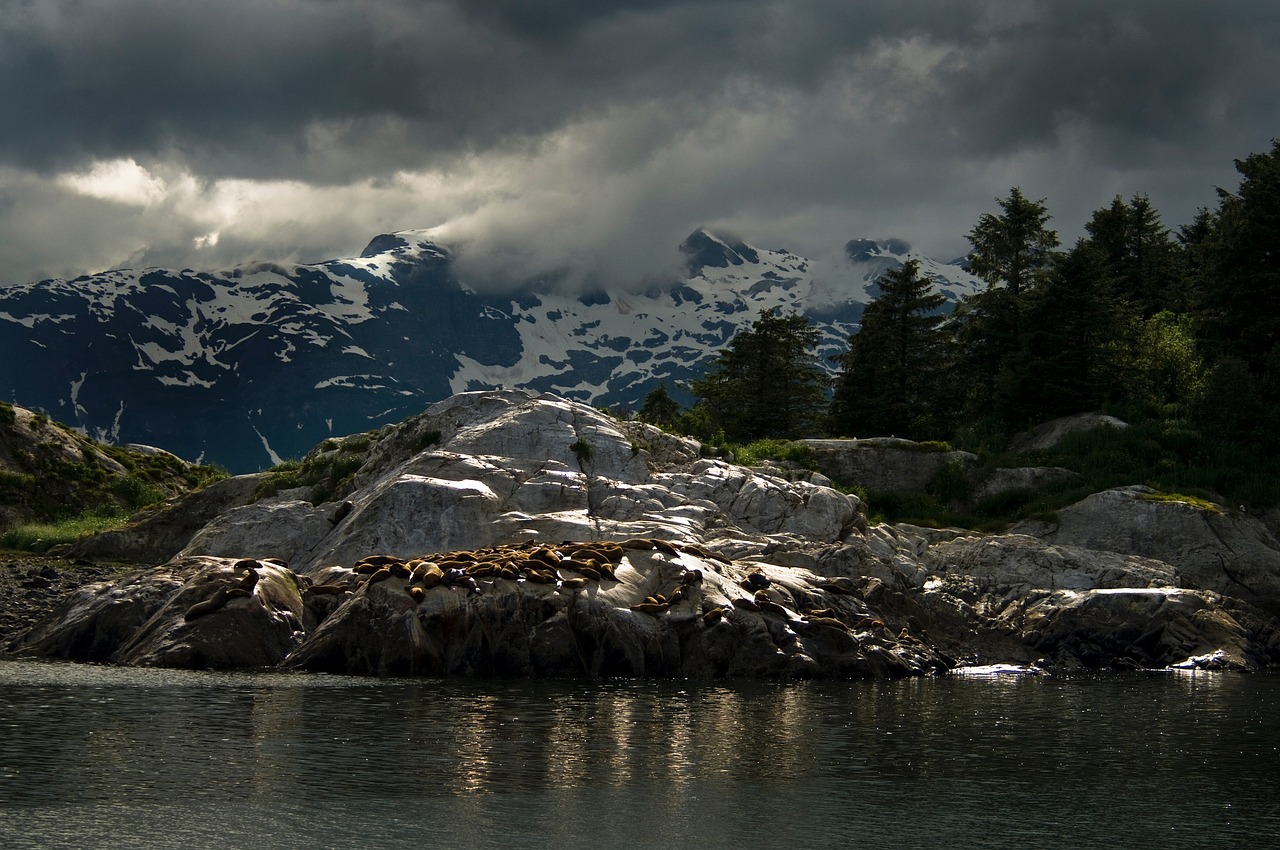 landscape scenic clouds free photo