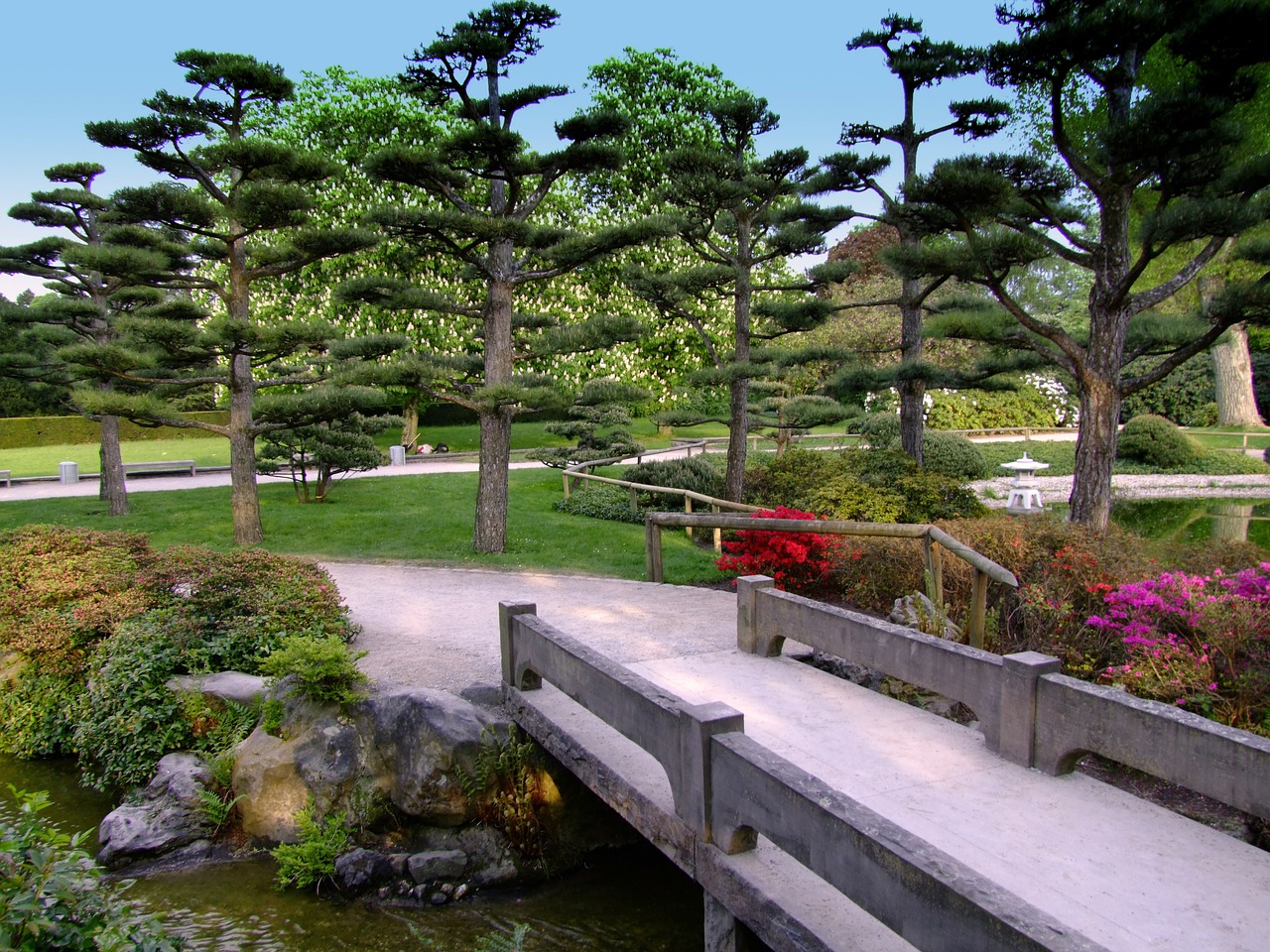 landscape japanese garden garden free photo