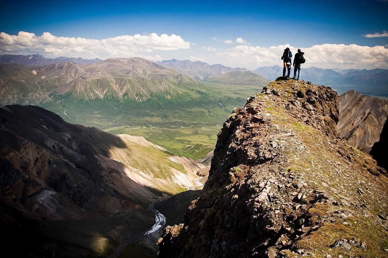 landscape scenic mountains free photo