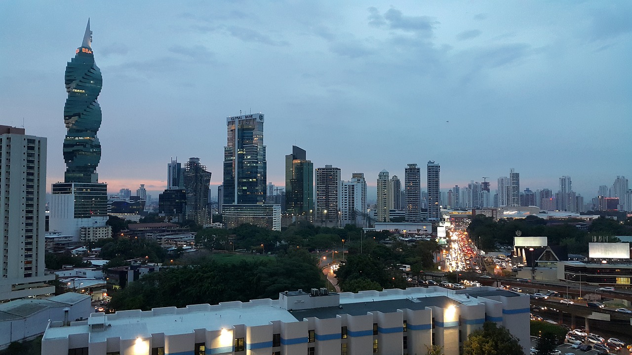 landscape city panama free photo