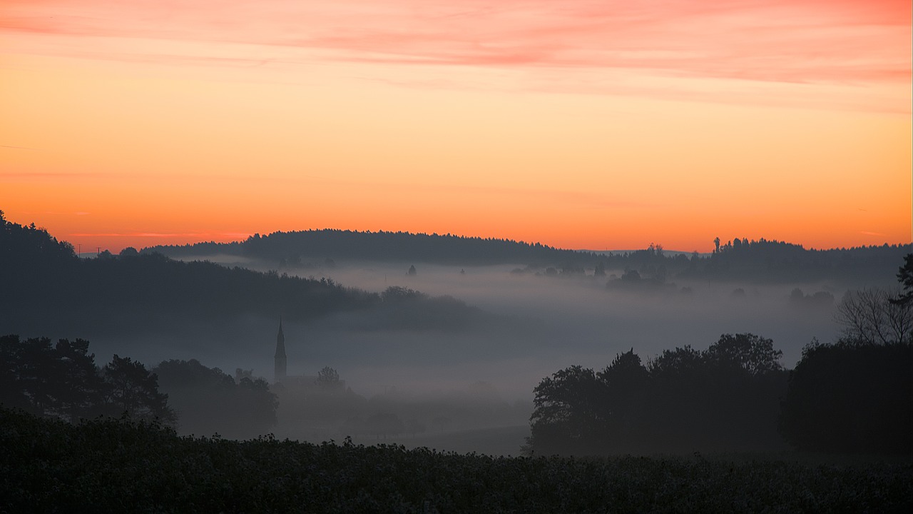 landscape morning nature free photo