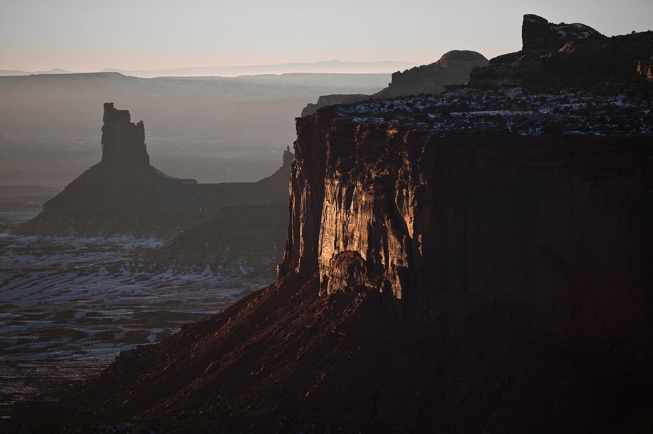 landscape scenic formations free photo