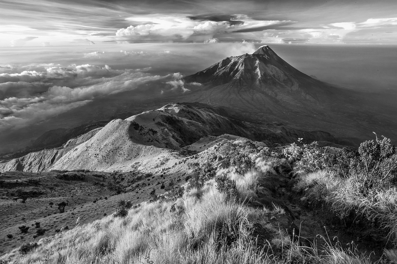 landscape mountain the volcano free photo
