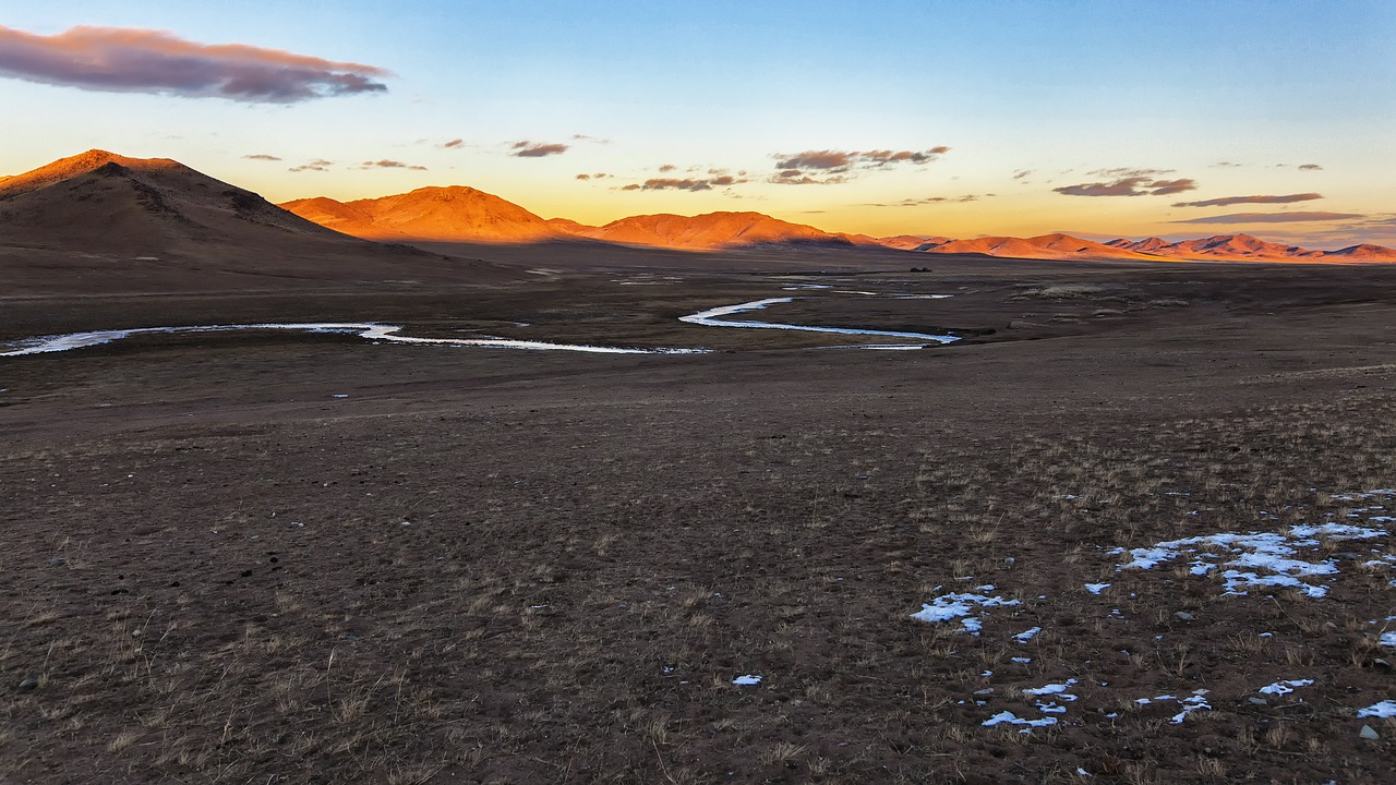 landscape mongolia khenti free photo