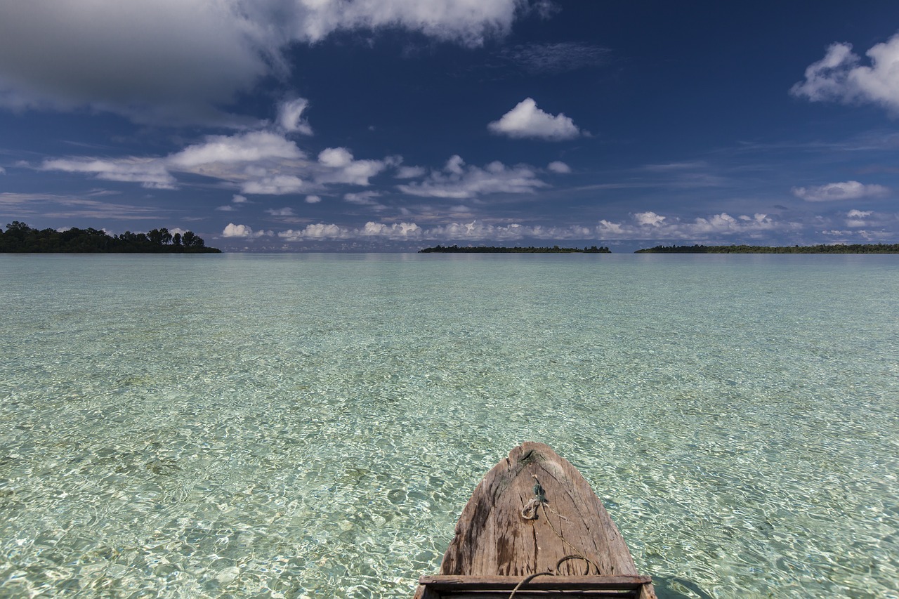 landscape indonesia halmahera free photo